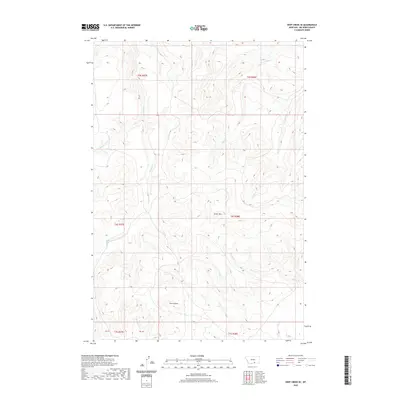 2020 Map of Deep Creek SE, 2020 Print