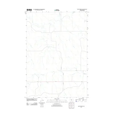 2012 Map of Deep Creek SE, 2012 Print