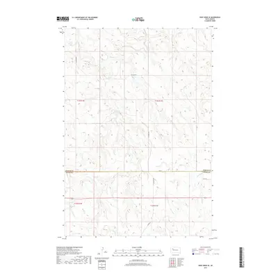 2017 Map of Deep Creek SE, 2017 Print