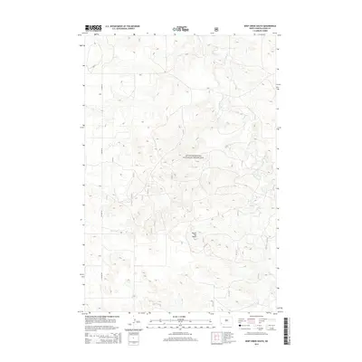 2014 Map of Deep Creek South, 2014 Print