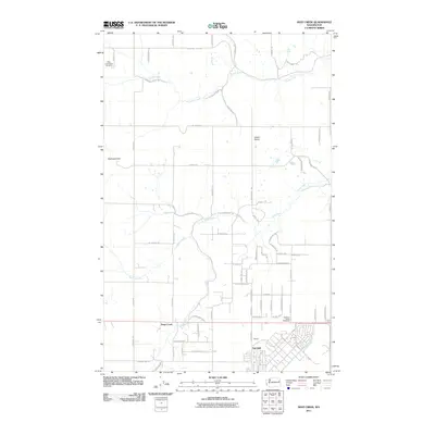 2011 Map of Deep Creek, 2011 Print