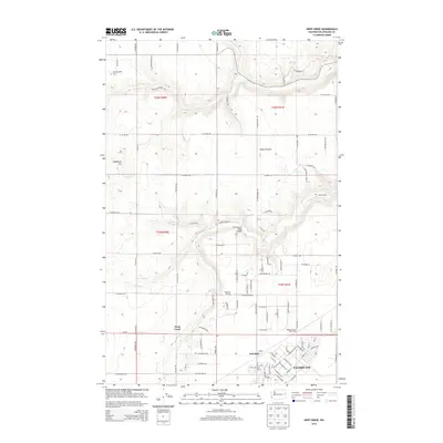 2014 Map of Deep Creek, 2014 Print