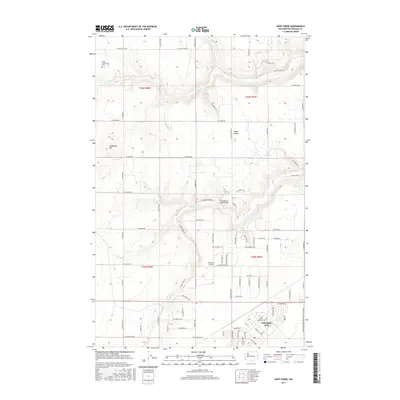 2017 Map of Deep Creek, 2017 Print