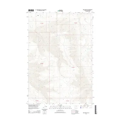 2014 Map of Deep Creek SW, 2014 Print
