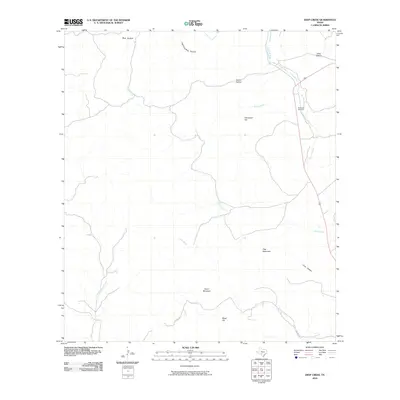2010 Map of Deep Creek, 2010 Print