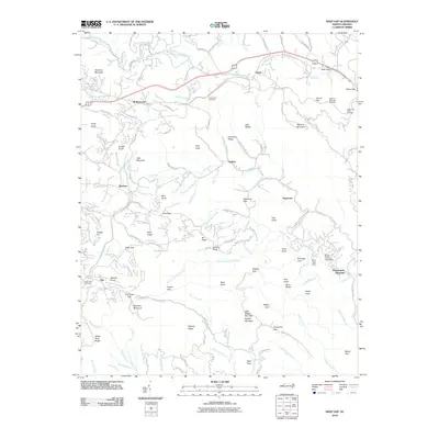2010 Map of Deep Gap, 2010 Print