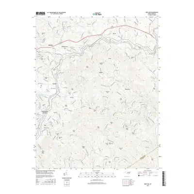 2016 Map of Deep Gap, 2016 Print