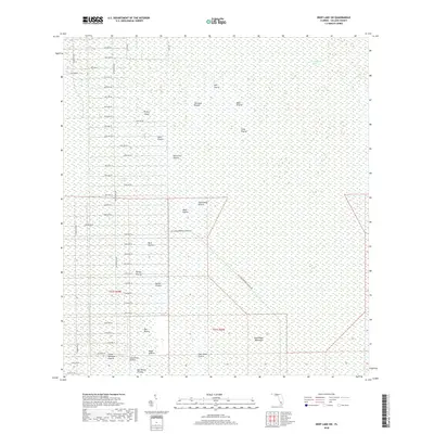 2018 Map of Deep Lake SW, 2018 Print