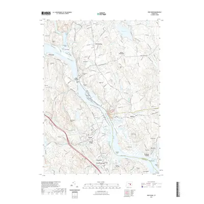 2021 Map of Deep River, 2021 Print