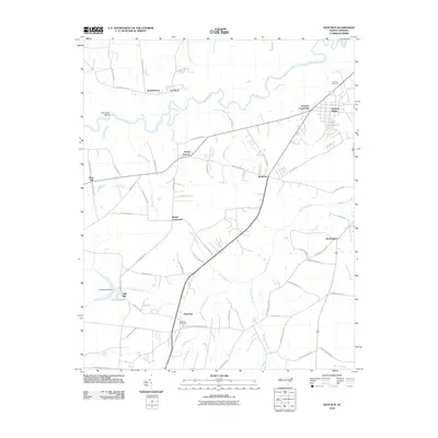 2010 Map of Deep Run, 2010 Print