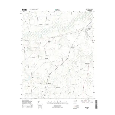 2016 Map of Deep Run, 2016 Print