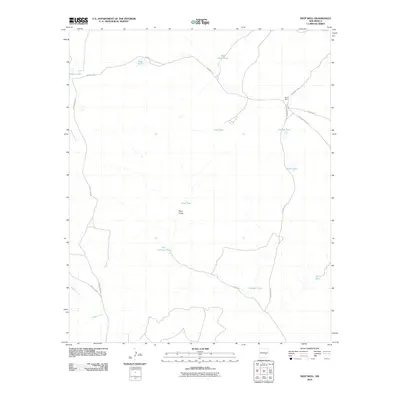 2010 Map of Deep Well, 2010 Print