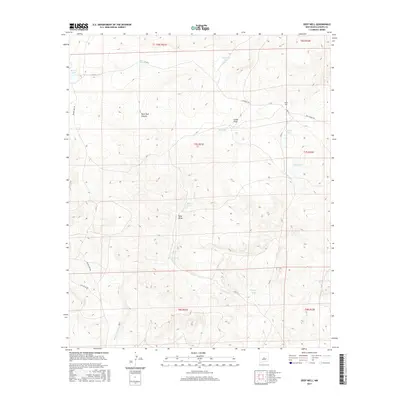 2017 Map of Deep Well, 2017 Print