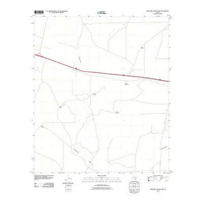 2010 Map of Deep Well Ranch NW, 2010 Print