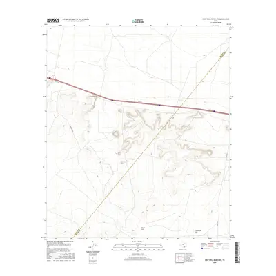 2016 Map of Deep Well Ranch NW, 2016 Print