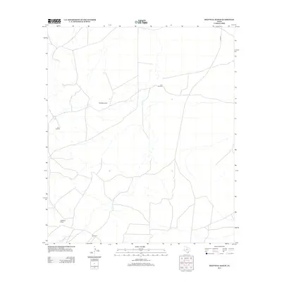 2012 Map of Deep Well Ranch, 2012 Print