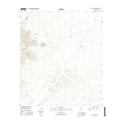 2016 Map of Deep Well Ranch, 2016 Print