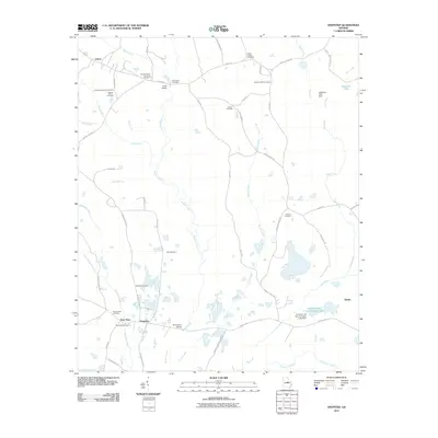 2011 Map of Deepstep, 2011 Print