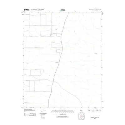2012 Map of Deepwell Ranch, 2012 Print