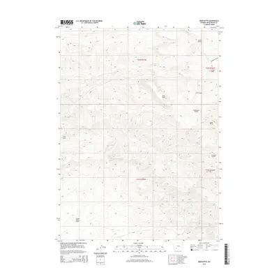2015 Map of Deer Butte, 2015 Print