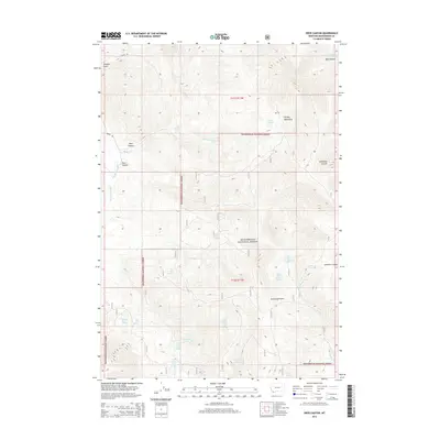2014 Map of Deer Canyon, 2014 Print