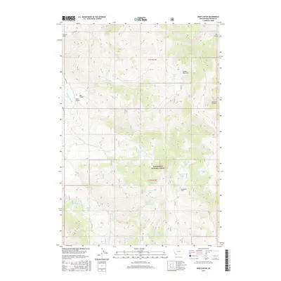 2017 Map of Deer Canyon, 2017 Print