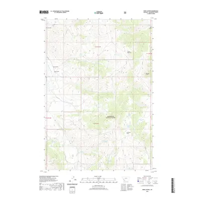 2020 Map of Deer Canyon, 2020 Print