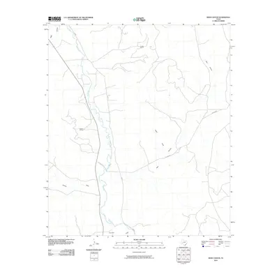 2010 Map of Deer Canyon, 2010 Print