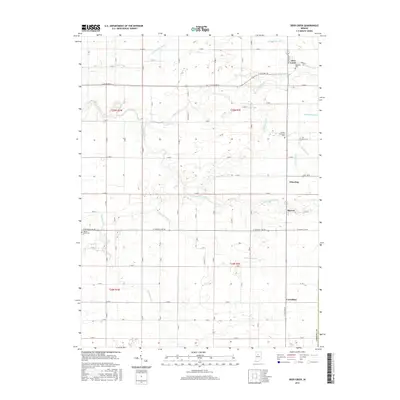 2016 Map of Deer Creek, 2016 Print