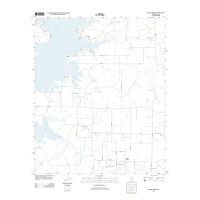 2012 Map of Deer Creek, 2012 Print
