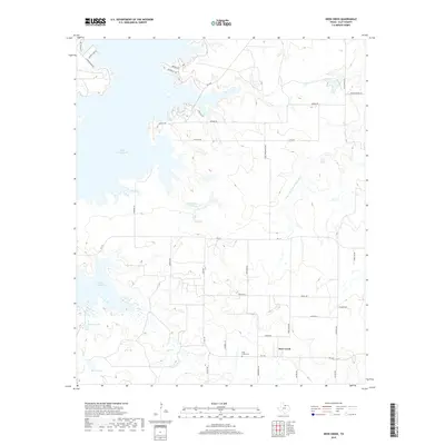2019 Map of Deer Creek, 2019 Print