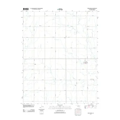 2012 Map of Deer Creek, 2012 Print