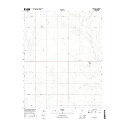 2016 Map of Deer Creek, 2016 Print