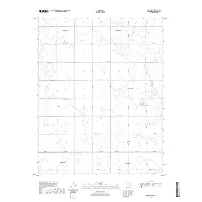 2018 Map of Deer Creek, 2018 Print
