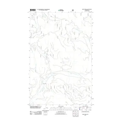 2011 Map of Deer Creek, 2011 Print