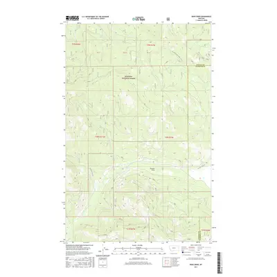 2017 Map of Deer Creek, 2017 Print