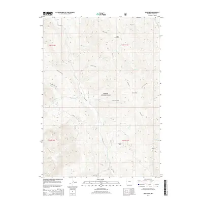 2015 Map of Deer Creek, 2015 Print