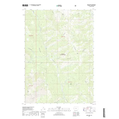 2017 Map of Deer Creek, 2017 Print