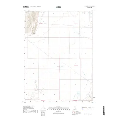2018 Map of Deer Creek Slough, 2018 Print