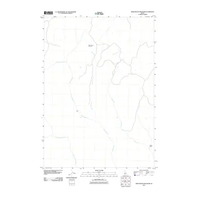 2010 Map of Deer Heaven Mountain, 2010 Print
