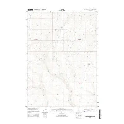 2013 Map of Deer Heaven Mountain, 2013 Print