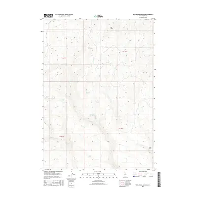 2017 Map of Deer Heaven Mountain, 2017 Print