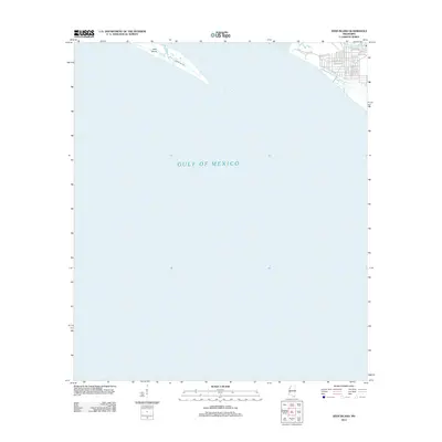 2012 Map of Deer Island, 2012 Print