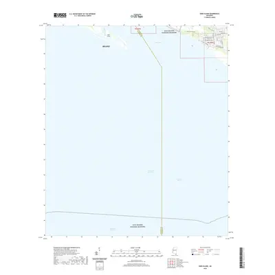 2020 Map of Deer Island, 2020 Print