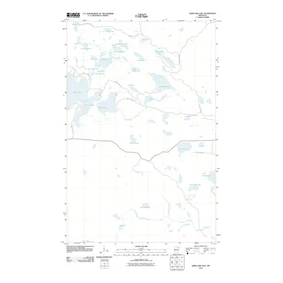 2010 Map of Deer Lake East, 2010 Print