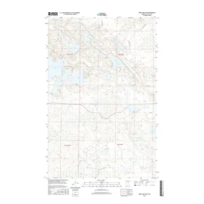2016 Map of Deer Lake East, 2016 Print