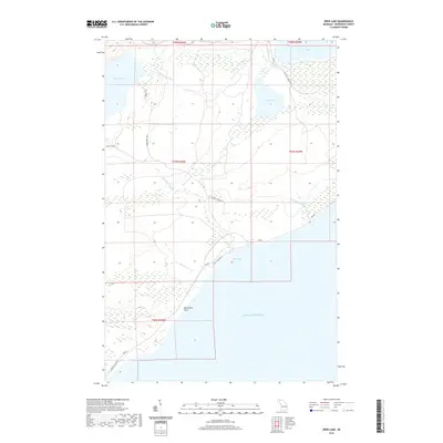 2019 Map of Deer Lake, 2019 Print