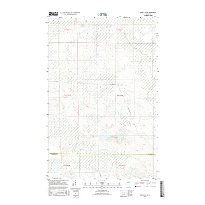 2016 Map of Deer Lake NE, 2016 Print