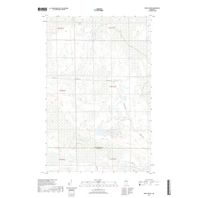 2019 Map of Deer Lake NE, 2019 Print