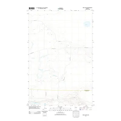 2013 Map of Deer Lake NW, 2013 Print